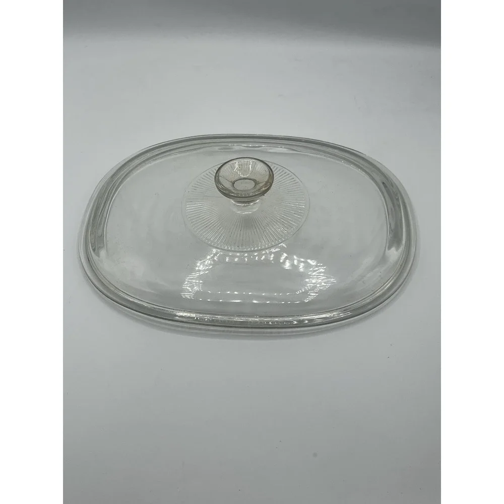 Replacement Corning Ware Pyrex Clear Oval Glass Lid DC 1.5‎ C